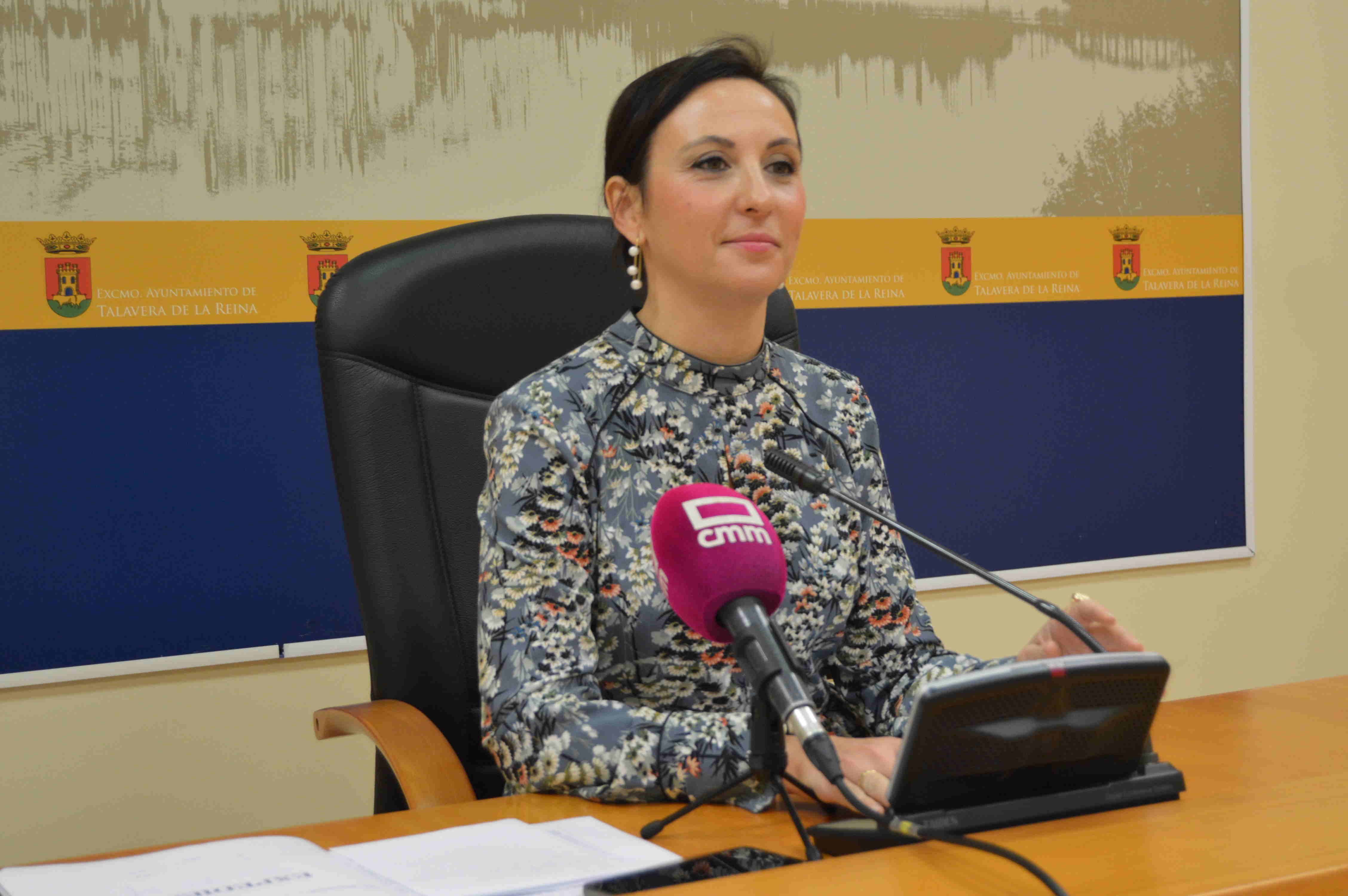 La portavoz del equipo de Gobierno, María Rodríguez