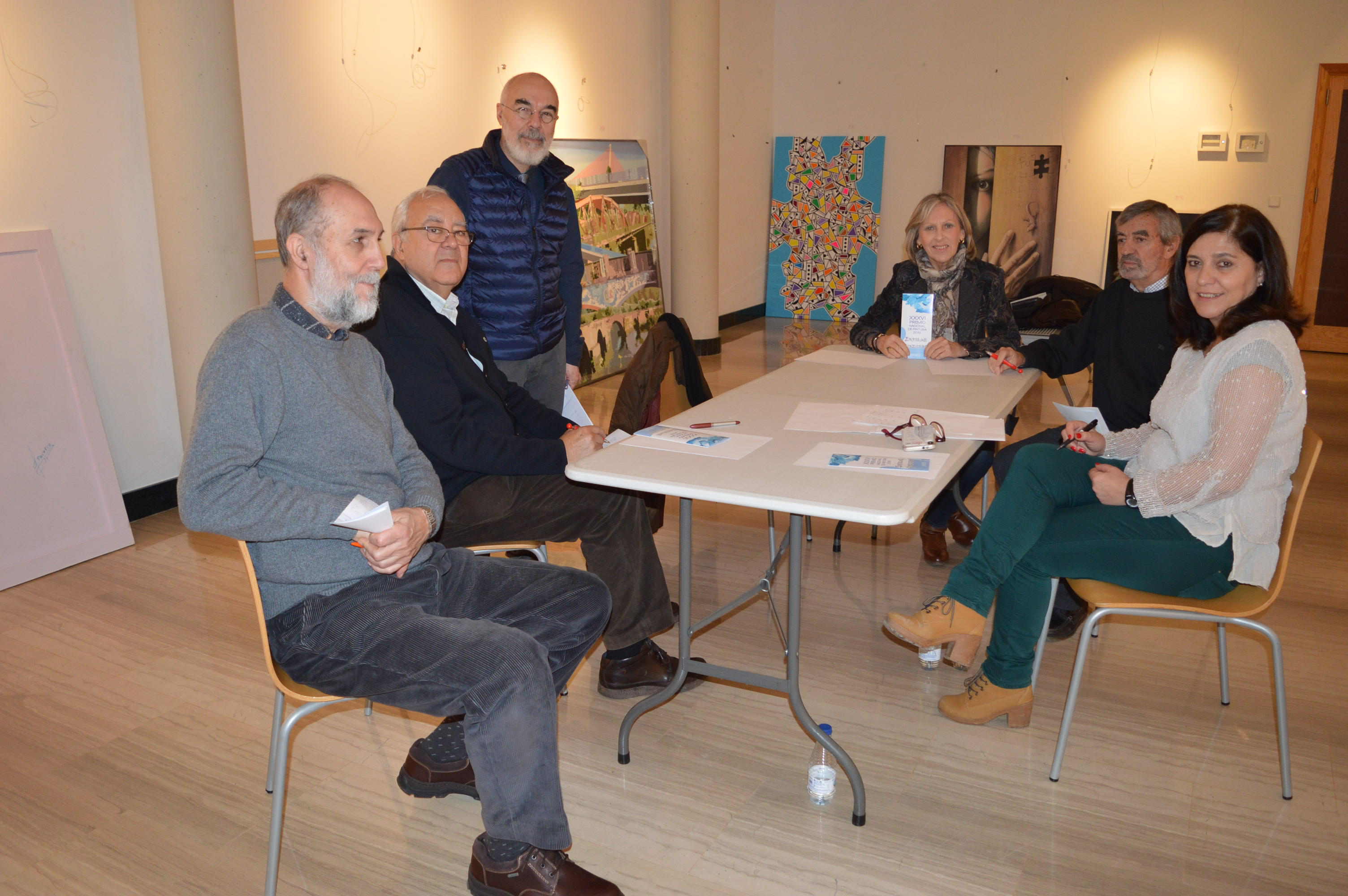 Reunión del jurado del Premio de Pintura ‘Enrique Ginestal’