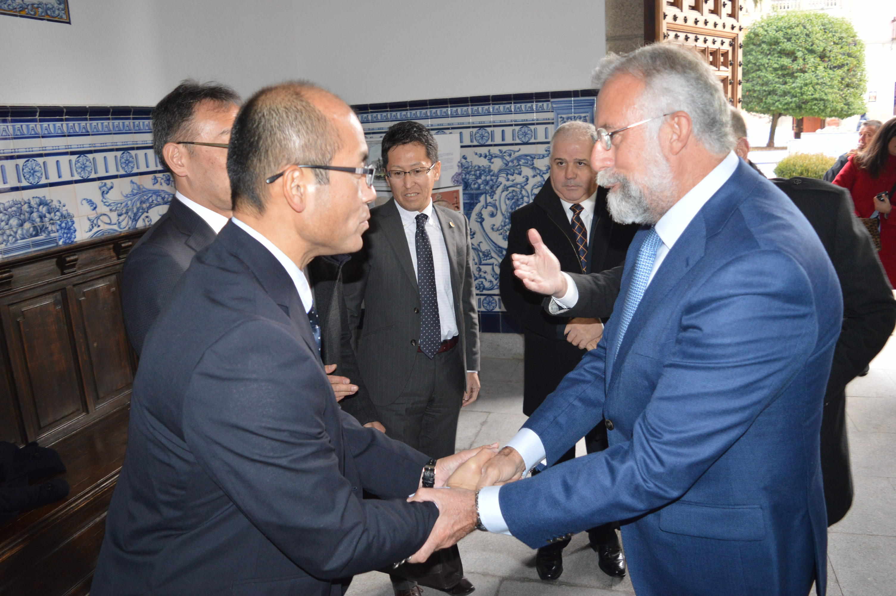 Recepción de la delegación del municipio japonés de Fujinomiya
