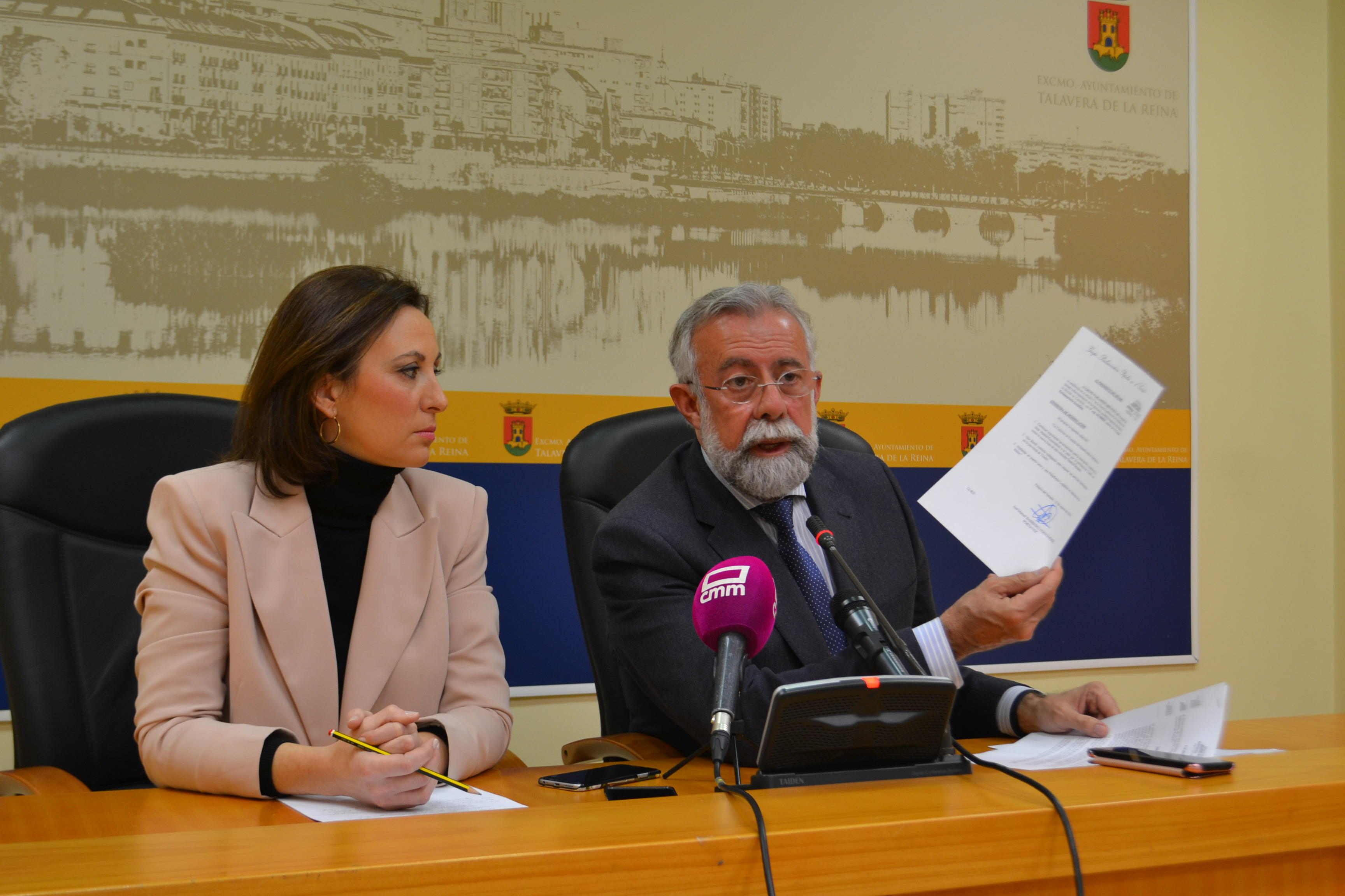 Ramos y Rodríguez en rueda de prensa