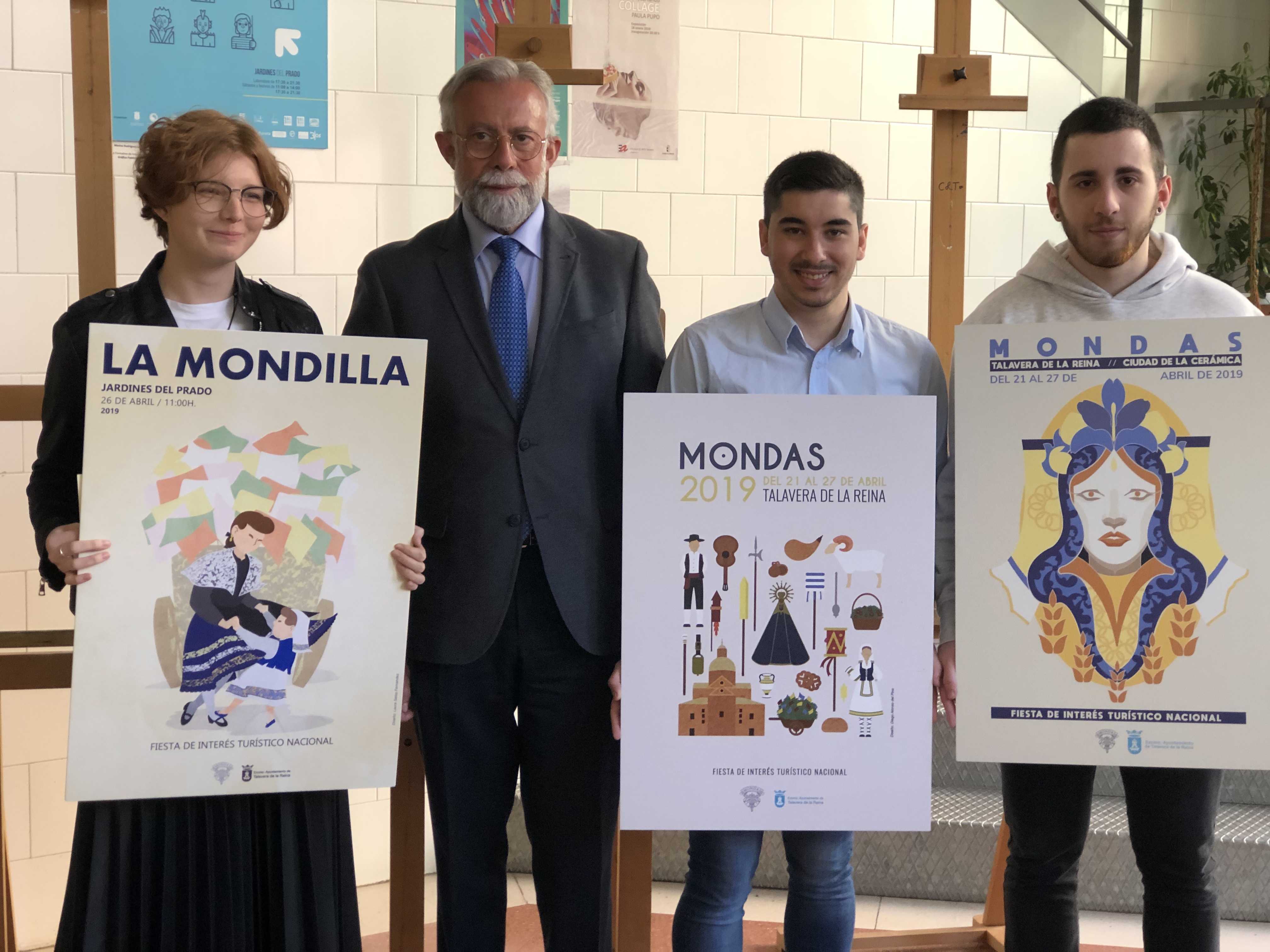Los alumnos de la Escuela de Arte han sido los encargados de elaborar los carteles seleccionados