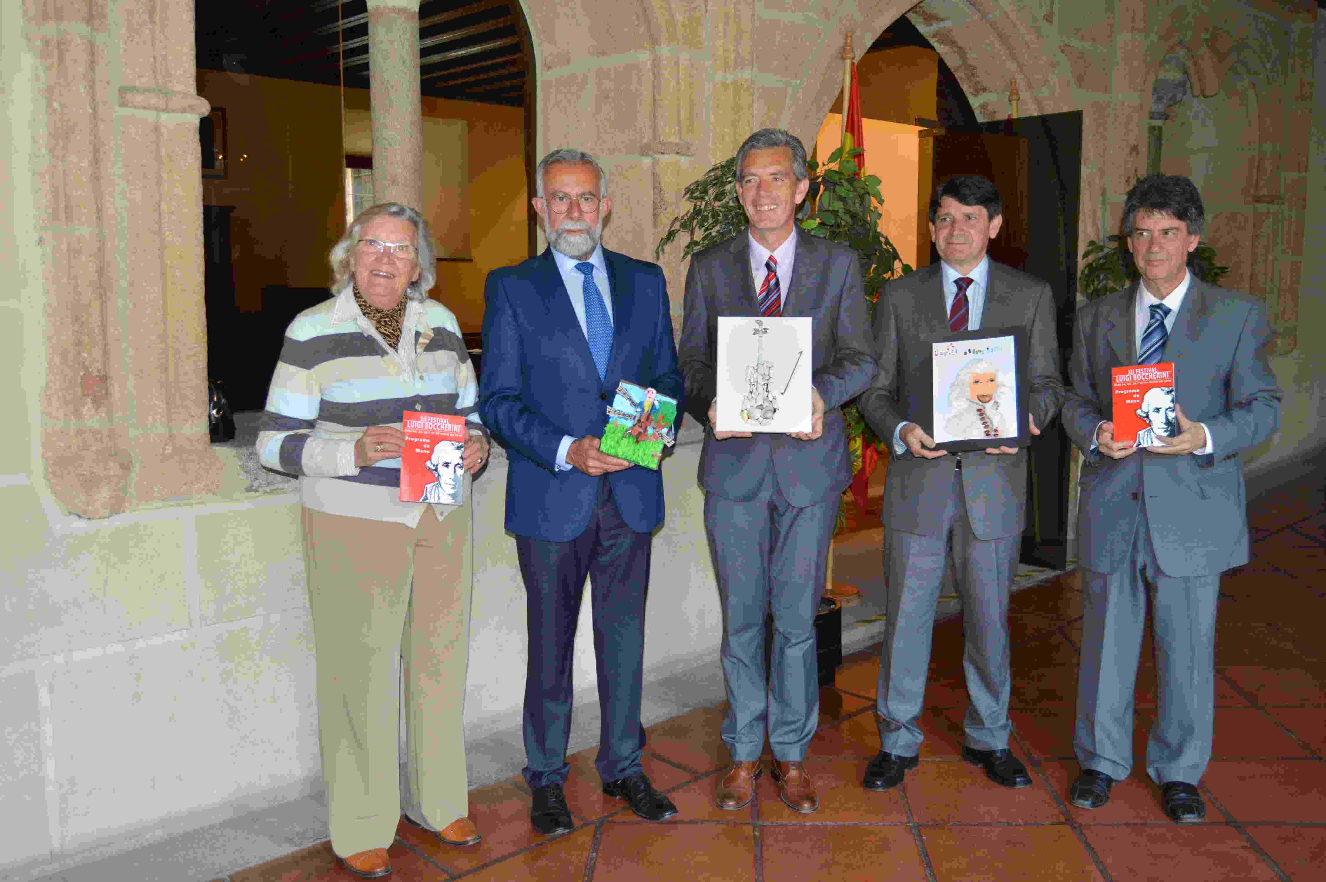 El alcalde de Talavera con su homólogo de Arenas de San Pedro presenta el festival de música barroca