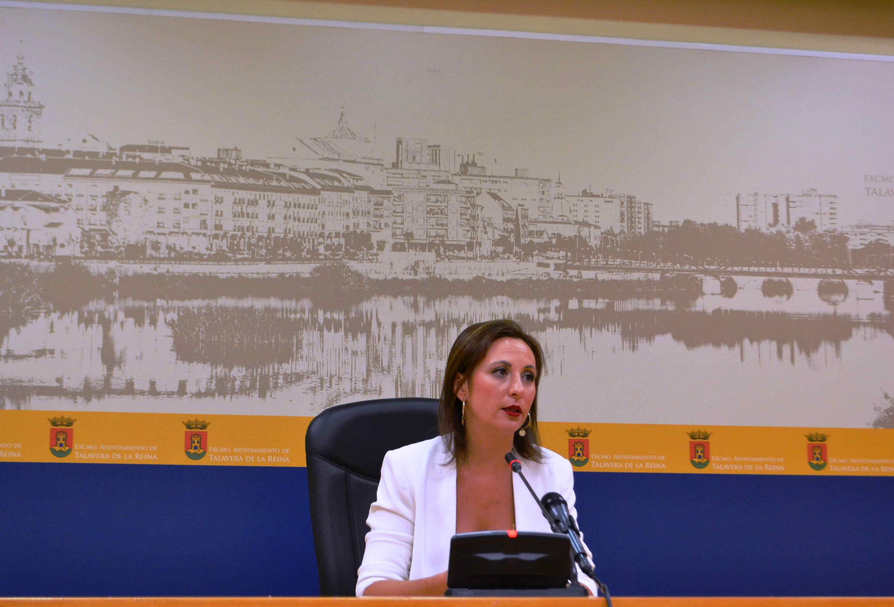 La portavoz del equipo de Gobierno, María Rodríguez