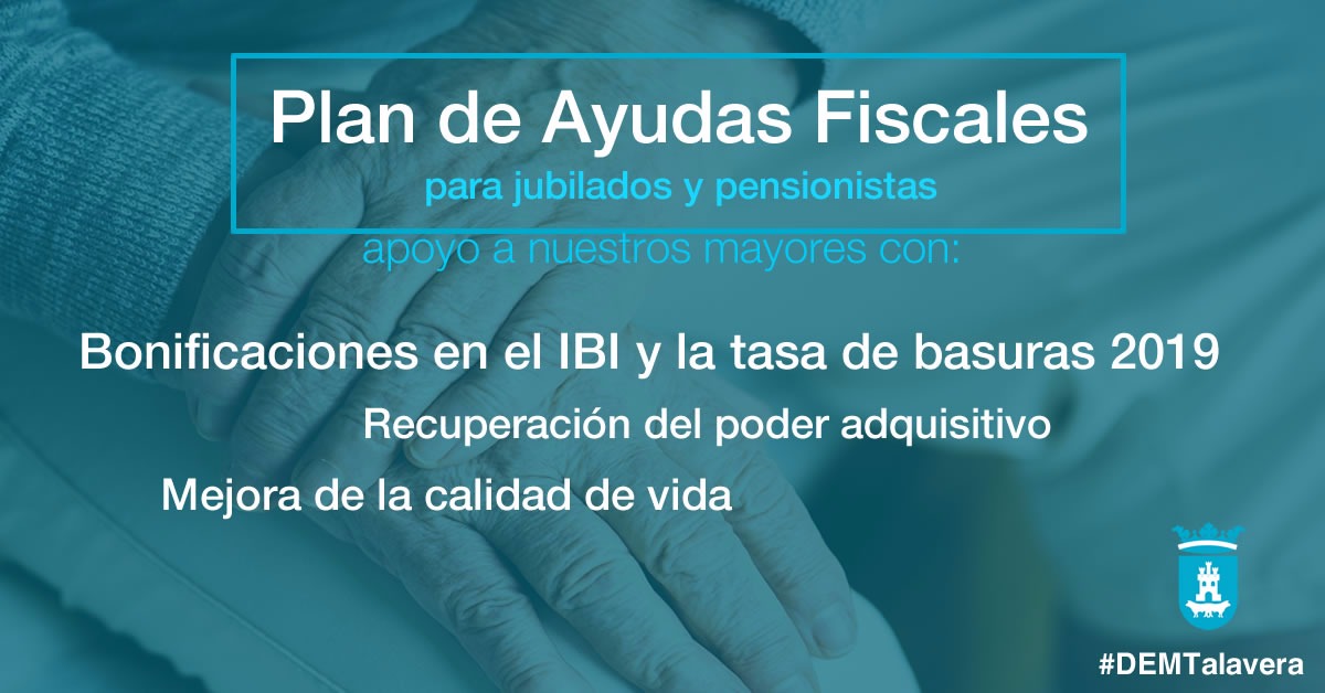 Plan de Ayudas Fiscales para jubilados y pensionistas