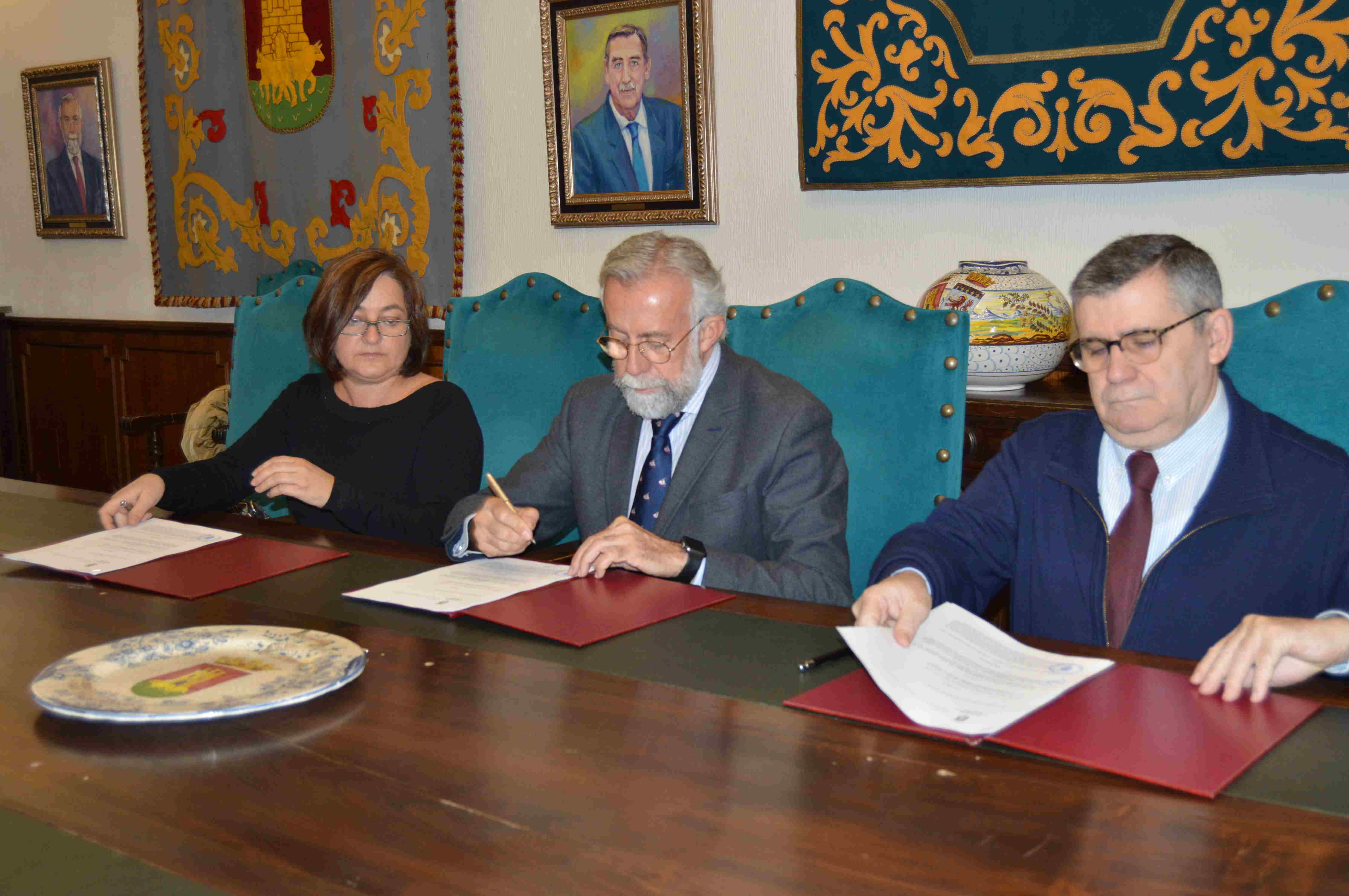 El alcalde, Jaime Ramos, que esta mañana ha anunciado la adquisición de las islas del río Tajo y firmado un preacuerdo con sus actuales propietarios.