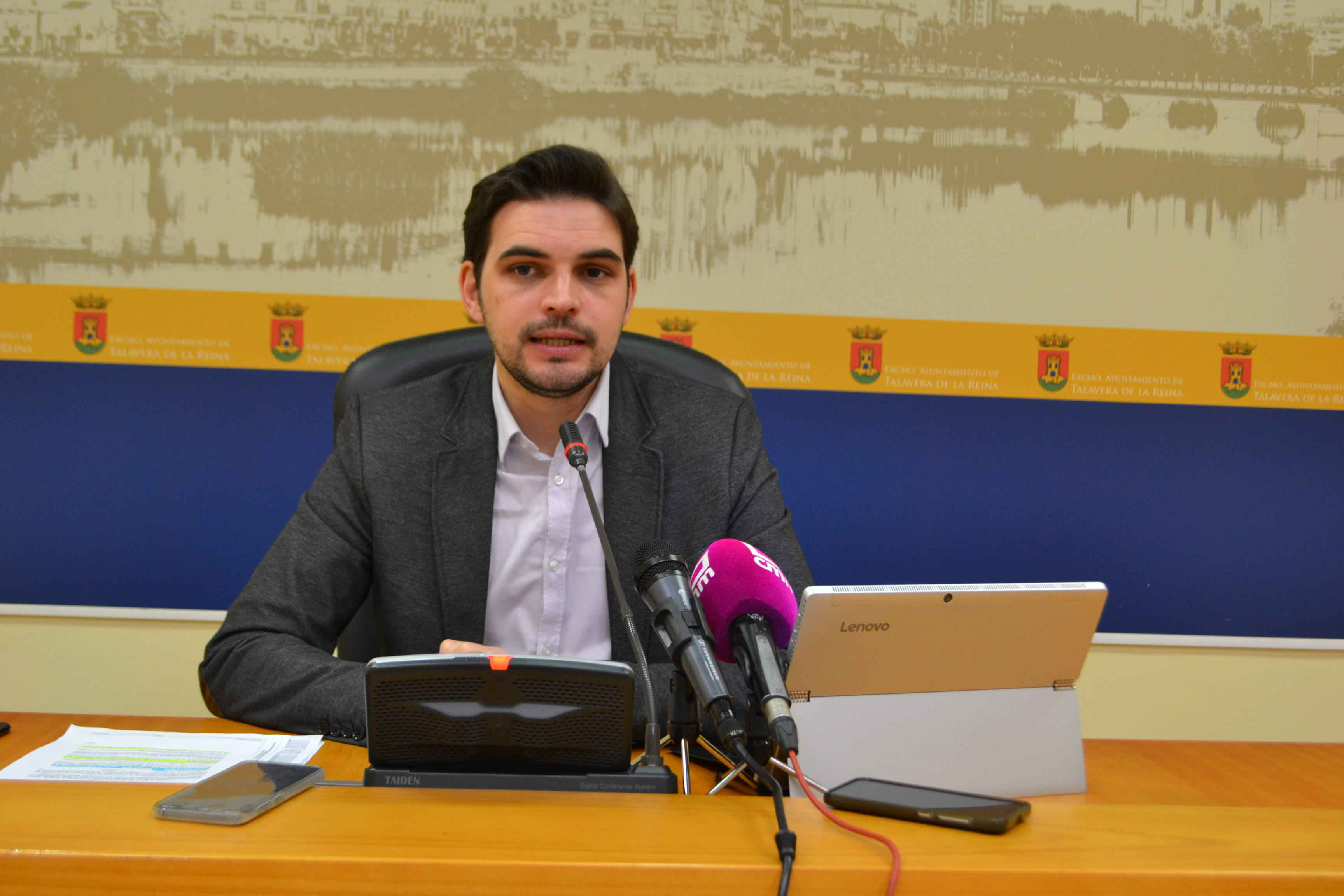 El viceportavoz del equipo de Gobierno, Santiago Serrano