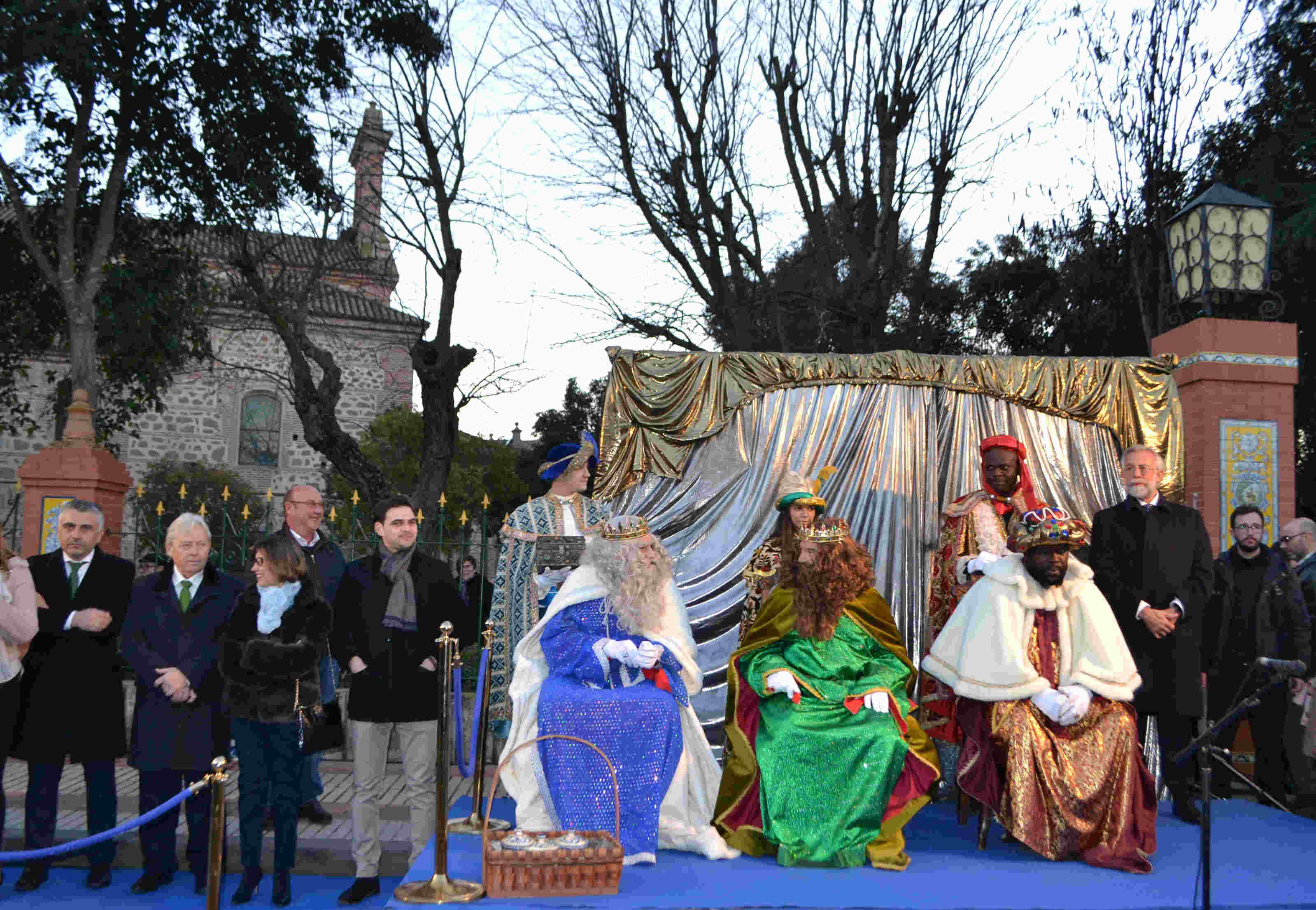 Imagen del inicio de la Cabalgata de Reyes