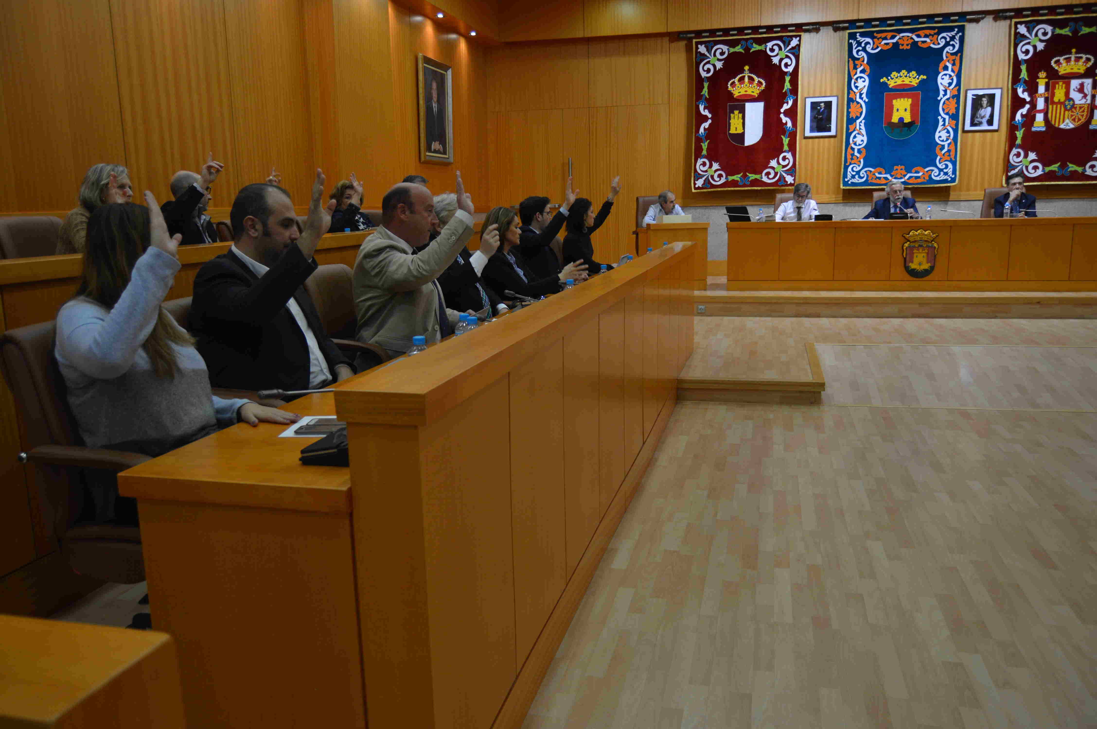 Imagen del pleno extraordinario de hoy
