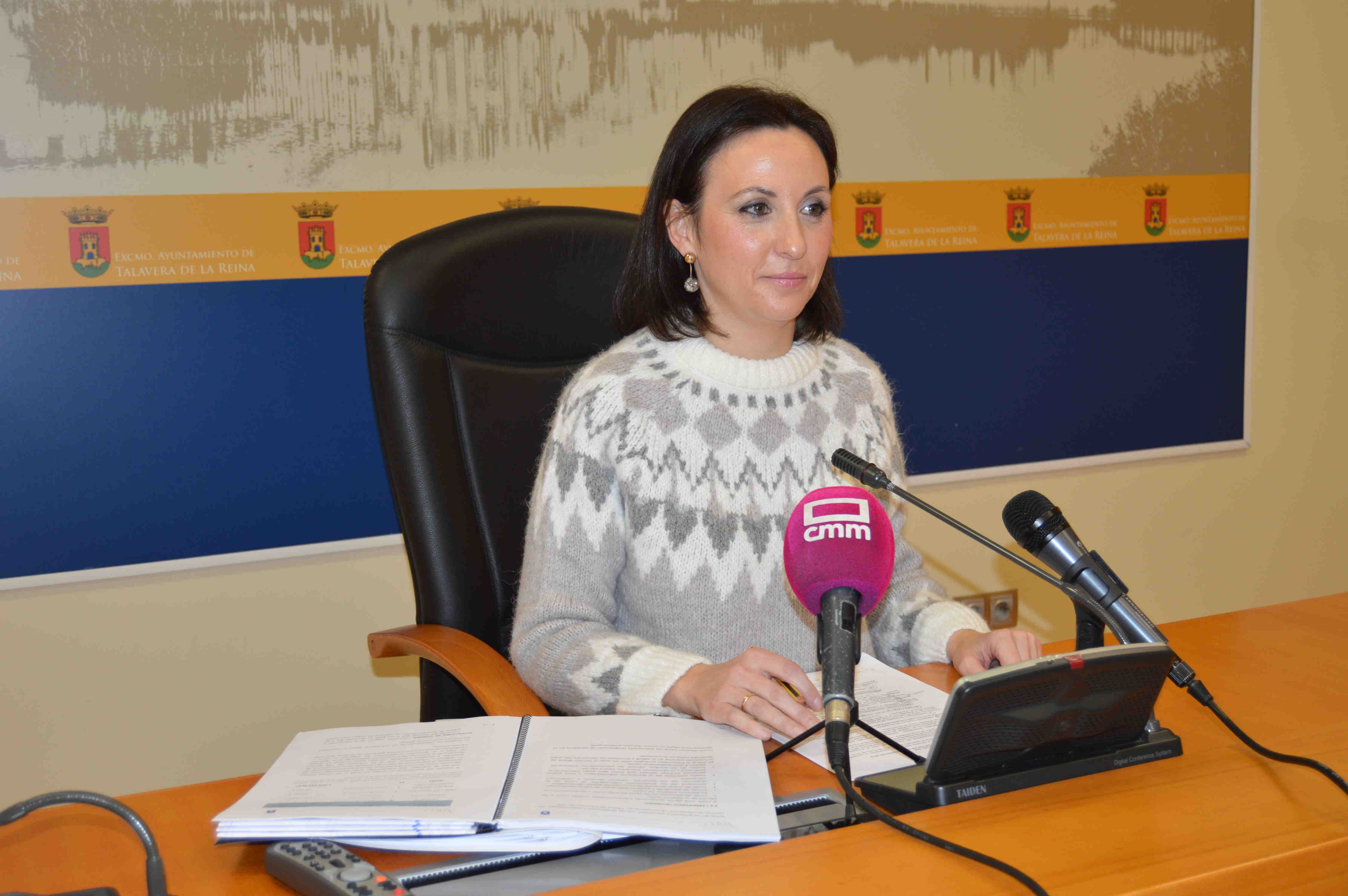 La portavoz del equipo de Gobierno, María Rodríguez