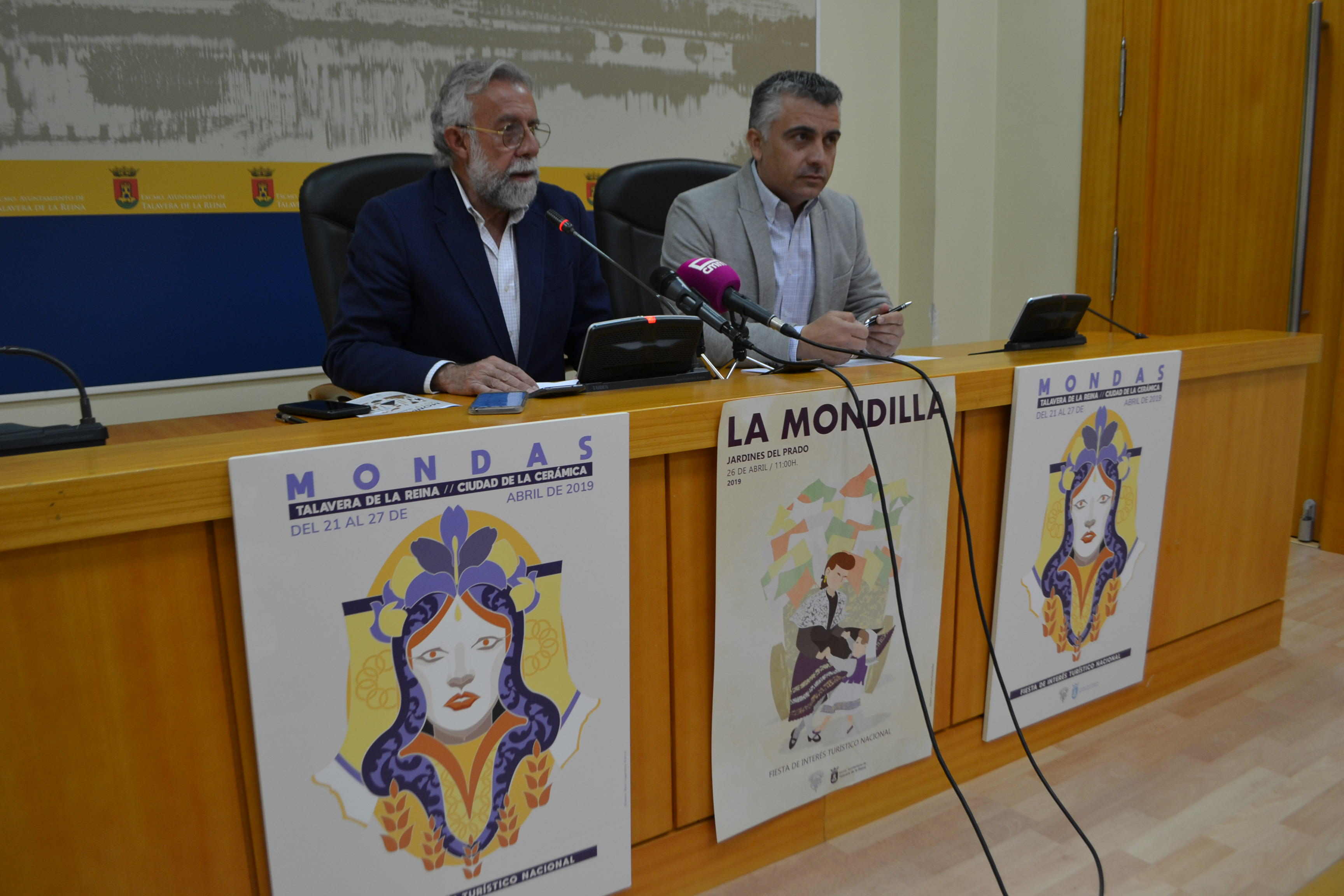 El alcalde, Jaime Ramos, en rueda de prensa.