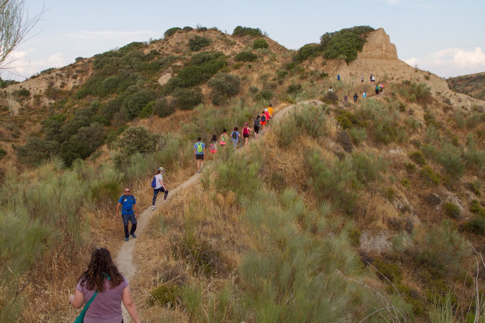 Fotografía ruta turística senderismo