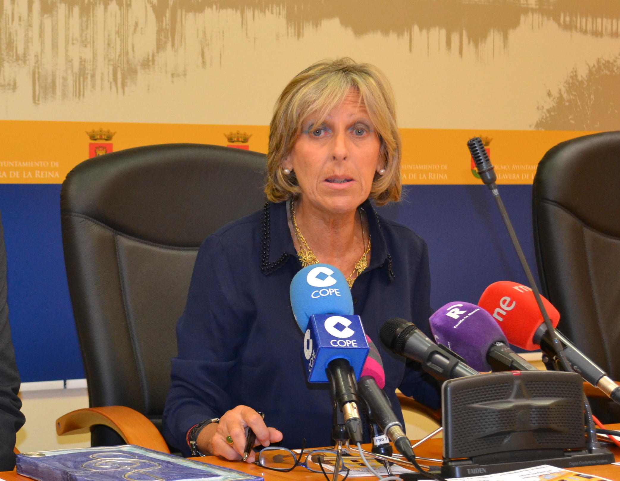 La concejal de Cultura, María Ángeles Núñez