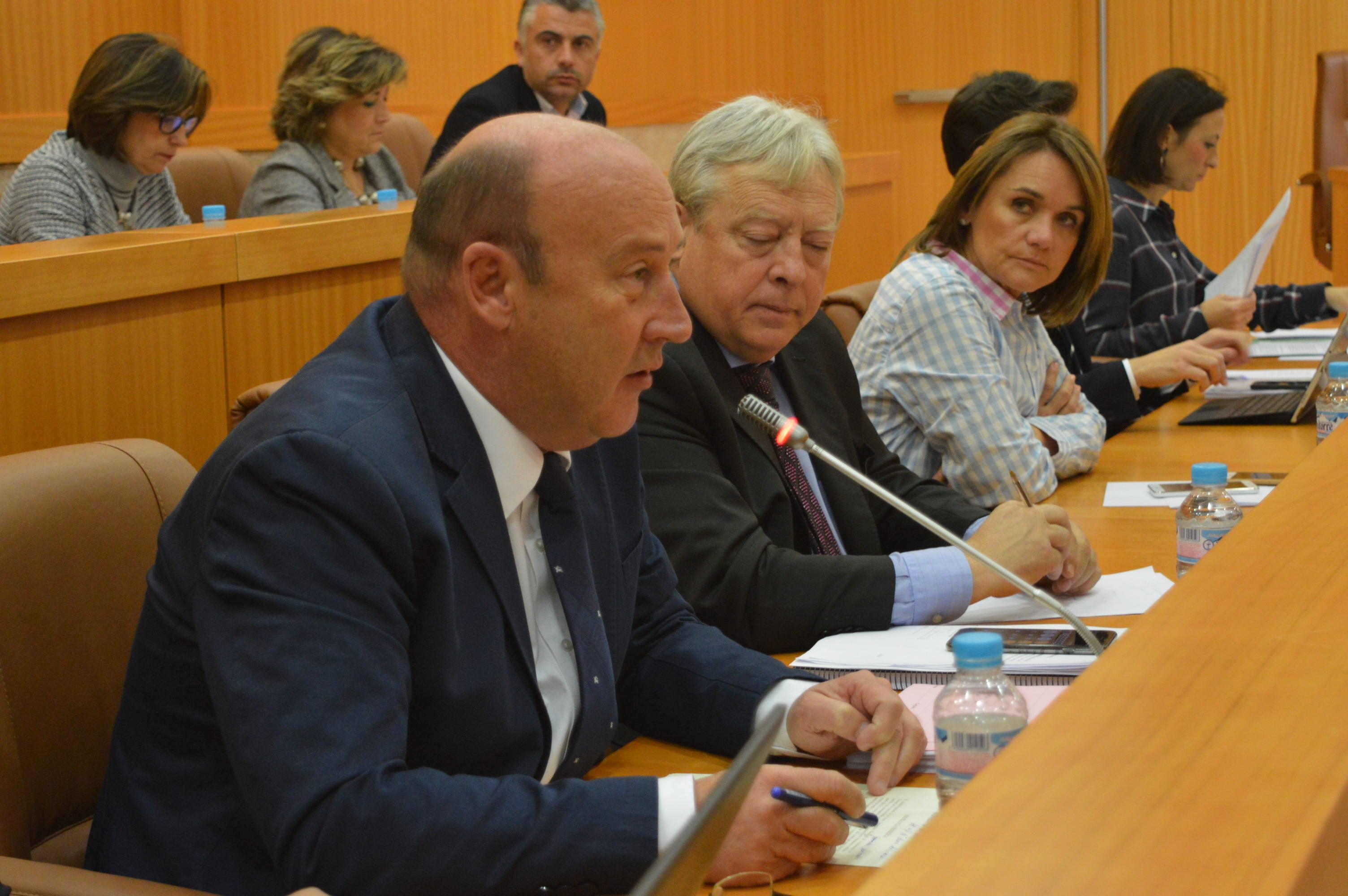 Castillo, en el Pleno de presentación de presupuestos